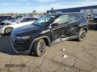 ✅ 2022 Jeep Compass Limited • VIN: 3C4NJDCB6NT108379 • Lot: 84910275. Wystawiony na Copart z przebiegiem 35 265 mil. Bezpłatny archiwum sprzedaży aukcyjnych z USA i szczegółowy raport historii pojazdu na DreamBid. Zdjęcie 1.