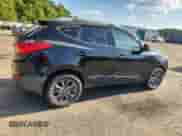 2014 Hyundai Tucson SE z VIN KM8JU3AG6EU848062, wystawiony jako Copart lot #85165175 z przebiegiem 88 127 mil mil oraz Czysty tytuł • Clean title. Historia ofert i sprzedaży dostępna na DreamBid. Obrazek 3.