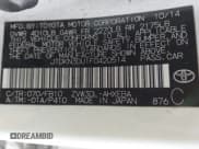 ✅ 2015 Toyota Prius Two • VIN: JTDKN3DU1F0420514 • Lot: 43827537. Listed on IAAI with 291,457 mi. Free auction sales archive from the USA and detailed vehicle history report at DreamBid. Image 9.