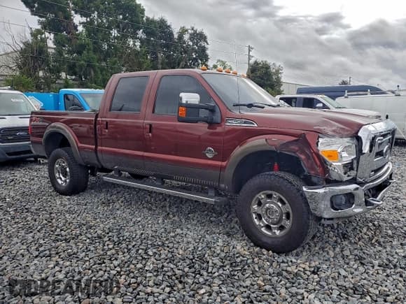 ✅ 2016 Ford F-250 Lariat • VIN: 1FT7W2BT8GEC95796 • Lot: 94978435. Listed on Copart with 120,537 mi. Free auction sales archive from the USA and detailed vehicle history report at DreamBid. Image 4.