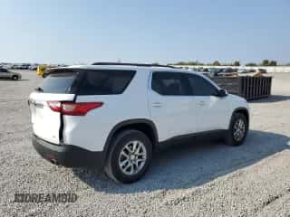 2020 Chevrolet Traverse LT Cloth z VIN 1GNERGKW2LJ204262, wystawiony jako Copart lot #80403355 z przebiegiem 83 383 mil mil oraz Szkoda całkowita • Salvage title. Historia ofert i sprzedaży dostępna na DreamBid. Obrazek 3.
