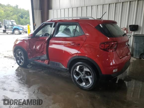 2023 Hyundai Venue Limited z VIN KMHRC8A39PU223724, wystawiony jako Copart lot #68868165 z przebiegiem 22 772 mil mil oraz Szkoda całkowita • Salvage title. Historia ofert i sprzedaży dostępna na DreamBid. Obrazek 2.