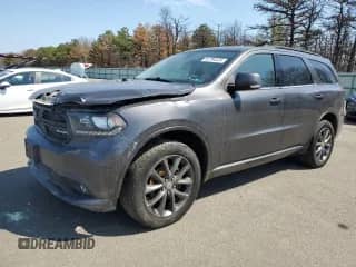 2018 Dodge Durango GT z VIN 1C4RDJDG7JC102131, wystawiony jako Copart lot #52784425 z przebiegiem Nie podano mil oraz Szkoda całkowita • Salvage title. Historia ofert i sprzedaży dostępna na DreamBid. Obrazek 1.