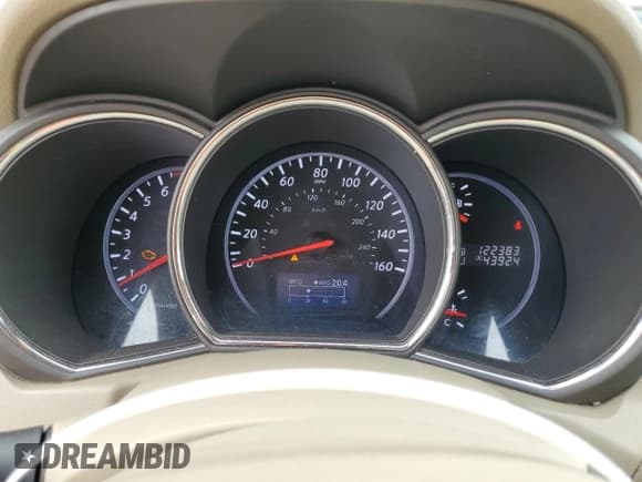 ✅ 2012 Nissan Murano LE • VIN: JN8AZ1MW5CW222263 • Lot: 69598895. Listed on Copart with 122,383 mi. Free auction sales archive from the USA and detailed vehicle history report at DreamBid. Image 9.