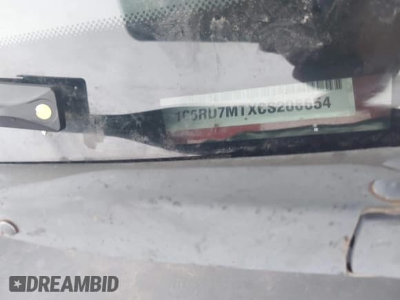 ✅ 2012 Ram 1500 Sport • VIN: 1C6RD7MTXCS208654 • Lot: 43866907. Listed on IAAI with 185,621 mi. Free auction sales archive from the USA and detailed vehicle history report at DreamBid. Image 9.