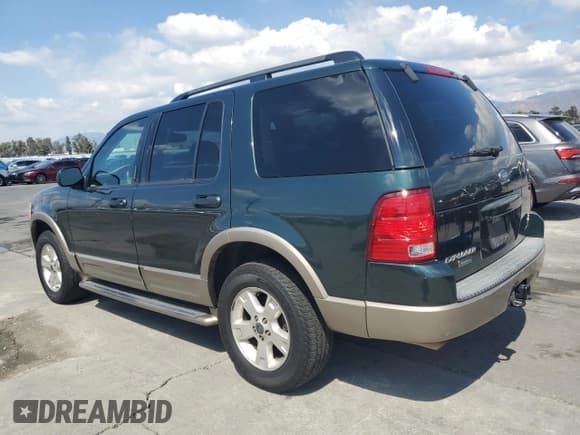 ✅ 2003 Ford Explorer Eddie Bauer • VIN: 1FMZU64W63ZB16067 • Lot: 81526185. Wystawiony na Copart z przebiegiem 197 452 mil. Bezpłatny archiwum sprzedaży aukcyjnych z USA i szczegółowy raport historii pojazdu na DreamBid. Zdjęcie 2.