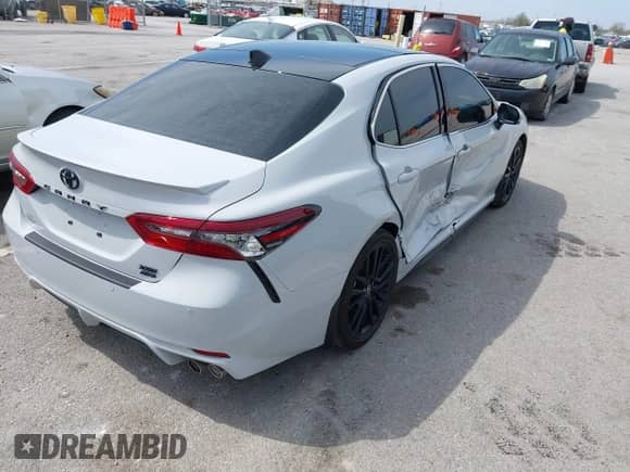2023 Toyota Camry XSE с VIN 4T1K61BK0PU104157, выставлен на аукционе IAAI как лот 41922640 с пробегом 27 631 миль миль и . История ставок и продаж доступна на DreamBid. Изображение 4.