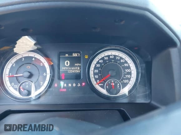 ✅ 2020 Ram 1500 Tradesman • VIN: 3C6JR7DT8LG211199 • Lot: 43766734. Listed on IAAI with 122,403 mi. Free auction sales archive from the USA and detailed vehicle history report at DreamBid. Image 7.