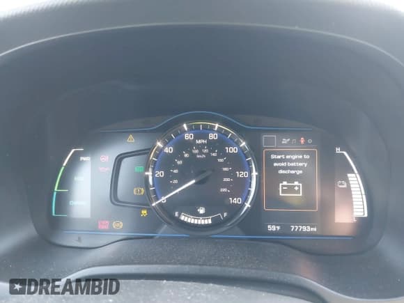 ✅ 2017 Hyundai Ioniq Blue • VIN: KMHC65LC0HU026306 • Lot: 41707234. Wystawiony na IAAI z przebiegiem 77 793 mil. Bezpłatny archiwum sprzedaży aukcyjnych z USA i szczegółowy raport historii pojazdu na DreamBid. Zdjęcie 7.