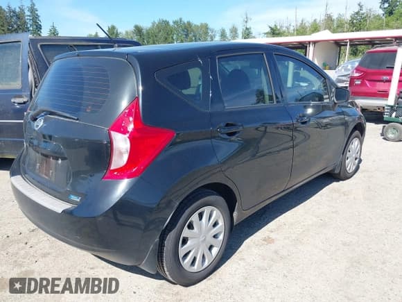 ✅ 2015 Nissan Note S • VIN: 3N1CE2CP0FL410640 • Lot: 42370242. Listed on IAAI with 141,408 mi. Free auction sales archive from the USA and detailed vehicle history report at DreamBid. Image 4.