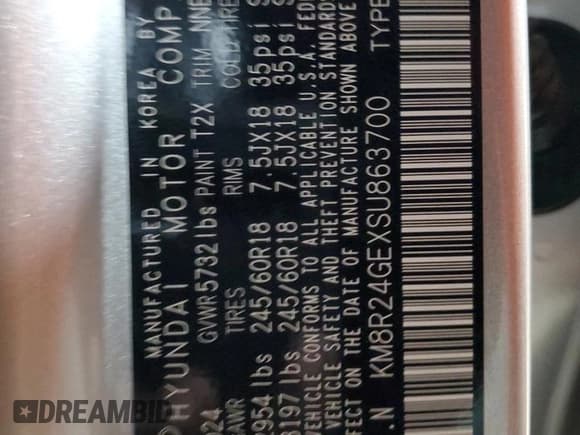 ✅ 2025 Hyundai Palisade SEL • VIN: KM8R24GEXSU863700 • Лот: 86680284. Опубликован ранее на Copart с пробегом 697 миль. Бесплатный доступ к архиву аукционных продаж из США и подробный отчёт об истории автомобиля на DreamBid. Изображение 13.