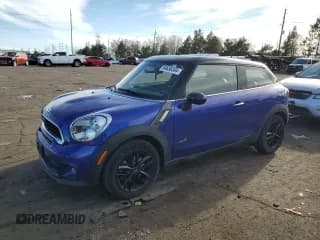 ✅ 2013 MINI Paceman S ALL4 • VIN: WMWSS7C52DWN51551 • Lot: 84656594. Wystawiony na Copart z przebiegiem 73 974 mil. Bezpłatny archiwum sprzedaży aukcyjnych z USA i szczegółowy raport historii pojazdu na DreamBid. Zdjęcie 1.