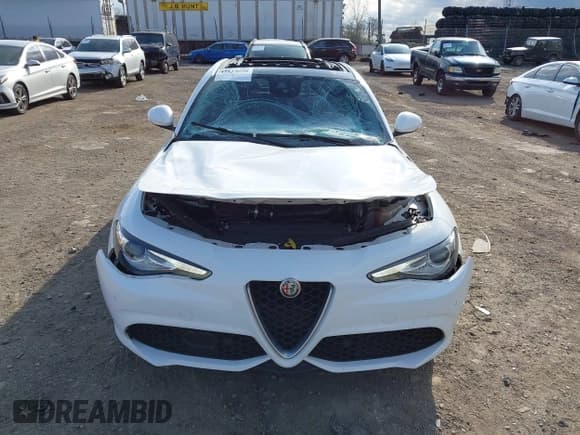 ✅ 2017 Alfa Romeo Giulia Ti • VIN: ZARFAEENXH7560223 • Lot: 41923690. Listed on IAAI with 76,004 mi. Free auction sales archive from the USA and detailed vehicle history report at DreamBid. Image 12.