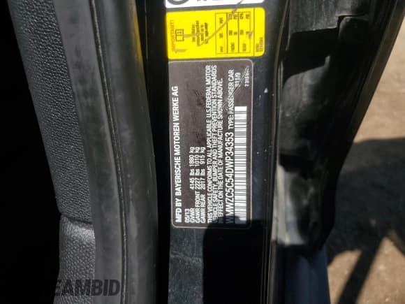 ✅ 2013 MINI Countryman S ALL4 • VIN: WMWZC5C54DWP34353 • Lot: 57059295. Listed on Copart with 154,012 mi. Free auction sales archive from the USA and detailed vehicle history report at DreamBid. Image 12.