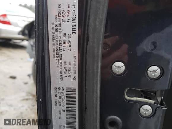 ✅ 2018 Dodge Challenger GT • VIN: 2C3CDZGG1JH341482 • Lot: 43134263. Wystawiony na Copart z przebiegiem Nie podano. Bezpłatny archiwum sprzedaży aukcyjnych z USA i szczegółowy raport historii pojazdu na DreamBid. Zdjęcie 15.