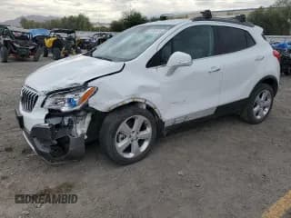 ✅ 2016 Buick Encore Premium • VIN: KL4CJDSB7GB672601 • Лот: 80743475. Опубликован ранее на Copart с пробегом 28 155 миль. Бесплатный доступ к архиву аукционных продаж из США и подробный отчёт об истории автомобиля на DreamBid. Изображение 1.