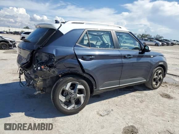 2022 Hyundai Venue Limited с VIN KMHRC8A32NU204297, выставлен на аукционе Copart как лот 73816064 с пробегом 22 237 миль миль и Списание • Salvage title. История ставок и продаж доступна на DreamBid. Изображение 3.