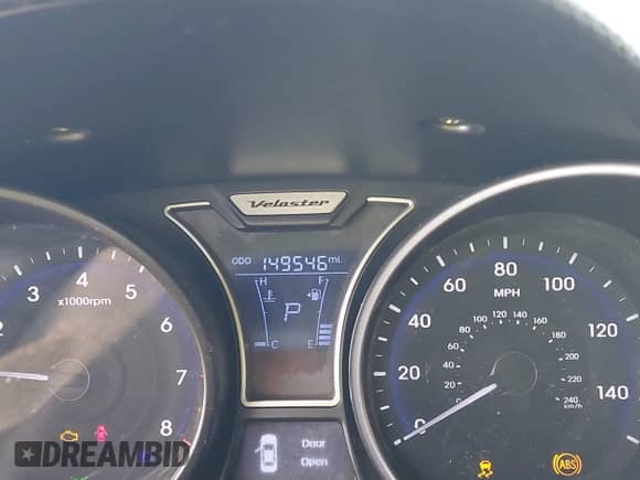 2014 Hyundai Veloster Turbo z VIN KMHTC6AE4EU184467, wystawiony jako IAAI lot #43457856 z przebiegiem 149 546 mil mil oraz . Historia ofert i sprzedaży dostępna na DreamBid. Obrazek 7.