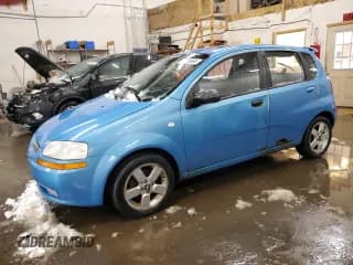 ✅ 2006 Chevrolet Aveo LT • VIN: KL1TG66646B654432 • Lot: 48039695. Wystawiony na Copart z przebiegiem 165 450 mil. Bezpłatny archiwum sprzedaży aukcyjnych z USA i szczegółowy raport historii pojazdu na DreamBid. Zdjęcie 1.