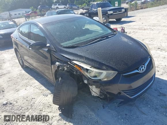 ✅ 2015 Hyundai Elantra Limited • VIN: KMHDH4AE0FU355436 • Lot: 42703525. Listed on IAAI with 67,076 mi. Free auction sales archive from the USA and detailed vehicle history report at DreamBid. Image 1.