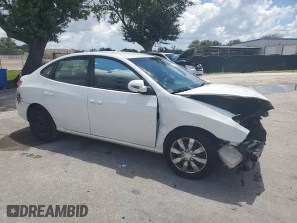 2009 Hyundai Elantra GLS with VIN KMHDU46D99U689934, listed as a Copart auction lot 66932764 with 204,949 mi miles and Non repairable. Bid and sale history available at DreamBid. Image 4.