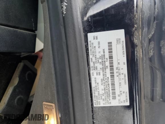 ✅ 2020 Ford Transit Cargo • VIN: 1FTBR2X81LKB73704 • Лот: 87871045. Опубликован ранее на Copart с пробегом 184 672 миль. Бесплатный доступ к архиву аукционных продаж из США и подробный отчёт об истории автомобиля на DreamBid. Изображение 13.