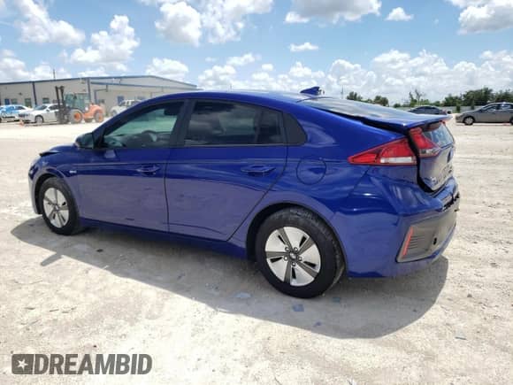 2020 Hyundai Ioniq Blue z VIN KMHC65LC3LU230980, wystawiony jako Copart lot #69262734 z przebiegiem 56 841 mil mil oraz Szkoda całkowita • Salvage title. Historia ofert i sprzedaży dostępna na DreamBid. Obrazek 2.