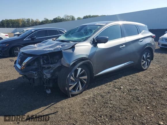 ✅ 2023 Nissan Murano SL • VIN: 5N1AZ2CS8PC115131 • Лот: 71736165. Опубликован ранее на Copart с пробегом 48 711 миль. Бесплатный доступ к архиву аукционных продаж из США и подробный отчёт об истории автомобиля на DreamBid. Изображение 1.