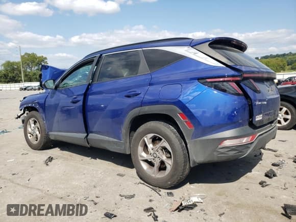 ✅ 2022 Hyundai Tucson SEL • VIN: 5NMJB3AE7NH144906 • Lot: 68329834. Wystawiony na Copart z przebiegiem 72 723 mil. Bezpłatny archiwum sprzedaży aukcyjnych z USA i szczegółowy raport historii pojazdu na DreamBid. Zdjęcie 2.