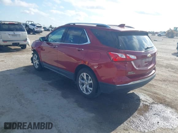 ✅ 2018 Chevrolet Equinox Premier • VIN: 3GNAXMEV6JS643384 • Лот: 43698671. Опубликован ранее на IAAI с пробегом 49 220 миль. Бесплатный доступ к архиву аукционных продаж из США и подробный отчёт об истории автомобиля на DreamBid. Изображение 3.