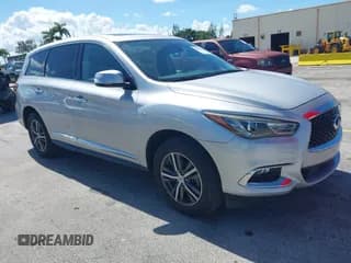 ✅ 2019 Infiniti QX60 Pure • VIN: 5N1DL0MM0KC557428 • Lot: 42994091. Listed on IAAI with 99,456 mi. Free auction sales archive from the USA and detailed vehicle history report at DreamBid. Image 1.