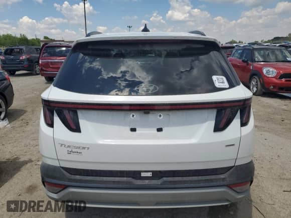 2025 Hyundai Tucson SEL Convenience with VIN 5NMJCCDE8SH450713, listed as a Copart auction lot 58806335 with Not provided miles and Salvage title. Bid and sale history available at DreamBid. Image 6.