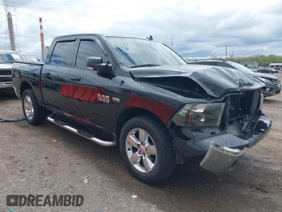 ✅ 2016 Ram 1500 Big Horn • VIN: 3C6RR7LT6GG189441 • Lot: 42043060. Listed on IAAI with 108,211 mi. Free auction sales archive from the USA and detailed vehicle history report at DreamBid. Image 1.