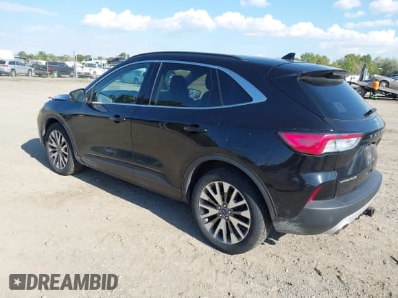 ✅ 2020 Ford Escape Titanium Hybrid • VIN: 1FMCU9DZ3LUB00519 • Lot: 43248505. Wystawiony na IAAI z przebiegiem 74 149 mil. Bezpłatny archiwum sprzedaży aukcyjnych z USA i szczegółowy raport historii pojazdu na DreamBid. Zdjęcie 3.