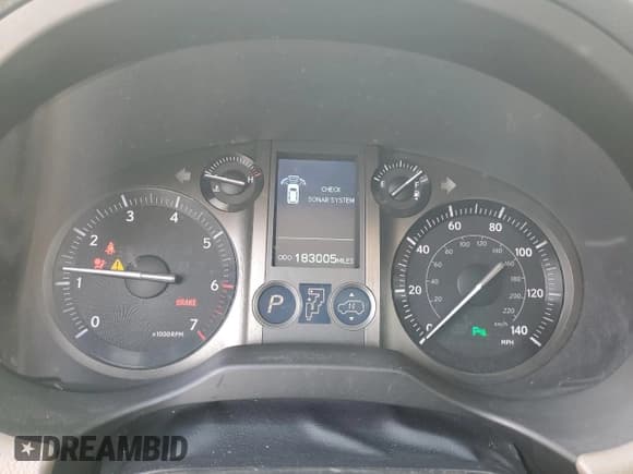 ✅ 2012 Lexus GX 460 Premium • VIN: JTJJM7FX8C5045942 • Lot: 55118005. Listed on Copart with 183,005 mi. Free auction sales archive from the USA and detailed vehicle history report at DreamBid. Image 9.