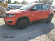 ✅ 2019 Jeep Compass Sport • VIN: 3C4NJDAB2KT595224 • Lot: 82088035. Listed on Copart with 141,835 mi. Free auction sales archive from the USA and detailed vehicle history report at DreamBid. Image 1.