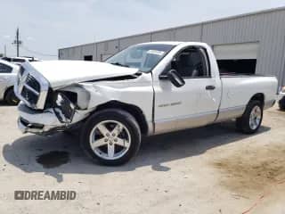 2006 Dodge 1500 SLT with VIN 1D7HA16N96J178314, listed as a Copart auction lot 57031285 with 129,813 mi miles and Salvage title. Bid and sale history available at DreamBid. Image 1.