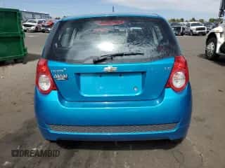 2009 Chevrolet Aveo 1LT z VIN KL1TD66EX9B375555, wystawiony jako Copart lot #72575884 z przebiegiem Nie podano mil oraz Szkoda całkowita • Salvage title. Historia ofert i sprzedaży dostępna na DreamBid. Obrazek 6.