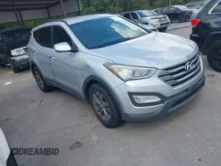 2013 Hyundai Santa Fe Sport with VIN 5XYZU3LB4DG115291, listed as a IAAI auction lot 43385939 with 159,642 mi miles and . Bid and sale history available at DreamBid. Image 1.