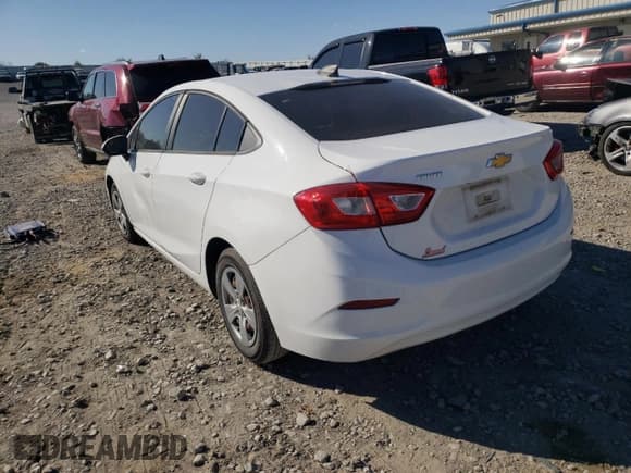 ✅ 2017 Chevrolet Cruze LS • VIN: 1G1BC5SM3H7194631 • Лот: 62770332. Опубликован ранее на Copart с пробегом 226 263 миль. Бесплатный доступ к архиву аукционных продаж из США и подробный отчёт об истории автомобиля на DreamBid. Изображение 3.