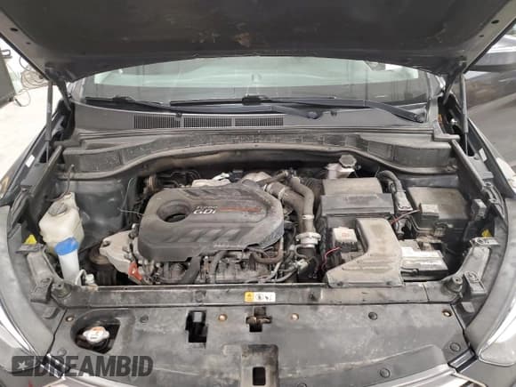 ✅ 2017 Hyundai Santa Fe 2.0T • VIN: 5XYZUDLA1HG495970 • Lot: 92159705. Listed on Copart with 68,332 mi. Free auction sales archive from the USA and detailed vehicle history report at DreamBid. Image 12.