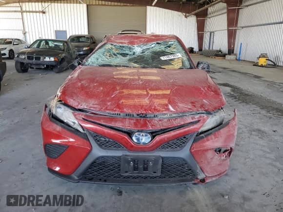 2020 Toyota Camry Hybrid SE с VIN 4T1G31AK1LU013053, выставлен на аукционе Copart как лот 71467965 с пробегом 99 725 миль миль и На запчасти • Non repairable. История ставок и продаж доступна на DreamBid. Изображение 5.