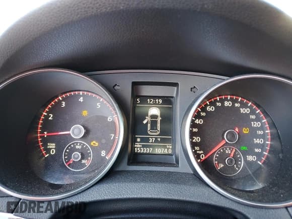 ✅ 2011 Volkswagen Golf GTI w/Sunroof PZEV • VIN: WVWED7AJ3BW232117 • Lot: 45137865. Listed on Copart with 153,337 mi. Free auction sales archive from the USA and detailed vehicle history report at DreamBid. Image 9.