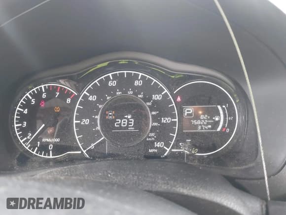 ✅ 2015 Nissan Note S Plus • VIN: 3N1CE2CPXFL439689 • Lot: 42686926. Listed on IAAI with 75,822 mi. Free auction sales archive from the USA and detailed vehicle history report at DreamBid. Image 7.