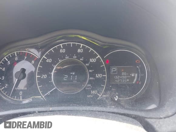 ✅ 2015 Nissan Note SR • VIN: 3N1CE2CP9FL436668 • Lot: 42503177. Listed on IAAI with 132,498 mi. Free auction sales archive from the USA and detailed vehicle history report at DreamBid. Image 7.