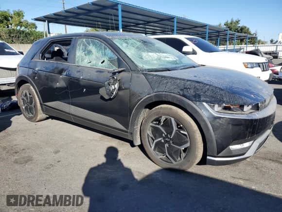 2024 Hyundai Ioniq 5 SE Standard Range z VIN KM8KM4DB1RU269805, wystawiony jako Copart lot #71252504 z przebiegiem Nie podano mil oraz Szkoda całkowita • Salvage title. Historia ofert i sprzedaży dostępna na DreamBid. Obrazek 4.