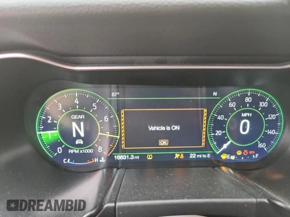 ✅ 2020 Ford Mustang GT Premium • VIN: 1FA6P8CF4L5100992 • Lot: 82756515. Listed on Copart with 16,631 mi. Free auction sales archive from the USA and detailed vehicle history report at DreamBid. Image 9.