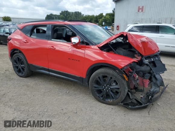 ✅ 2020 Chevrolet Blazer RS • VIN: 3GNKBERS6LS657541 • Lot: 71806885. Wystawiony na Copart z przebiegiem Nie podano. Bezpłatny archiwum sprzedaży aukcyjnych z USA i szczegółowy raport historii pojazdu na DreamBid. Zdjęcie 4.