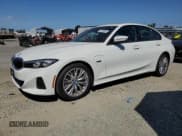 ✅ 2023 BMW 3 Series 330e • VIN: 3MW39FF06P8C94403 • Lot: 72075205. Listed on Copart with 22,399 mi. Free auction sales archive from the USA and detailed vehicle history report at DreamBid. Image 1.