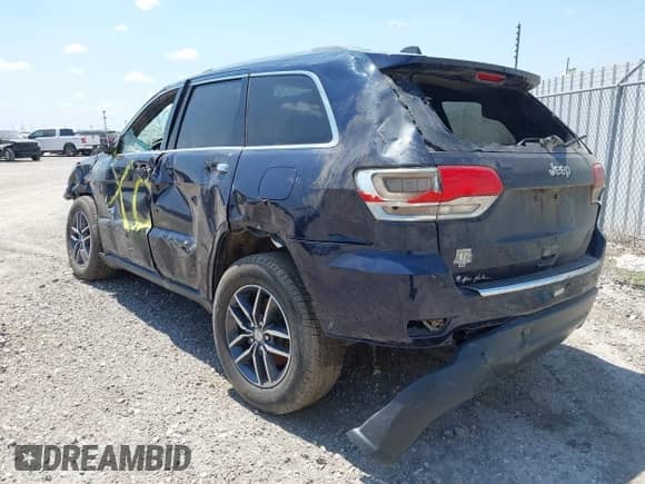 2018 Jeep Grand Cherokee Limited z VIN 1C4RJEBG1JC339989, wystawiony jako IAAI lot #42970851 z przebiegiem 110 093 mil mil oraz . Historia ofert i sprzedaży dostępna na DreamBid. Obrazek 3.